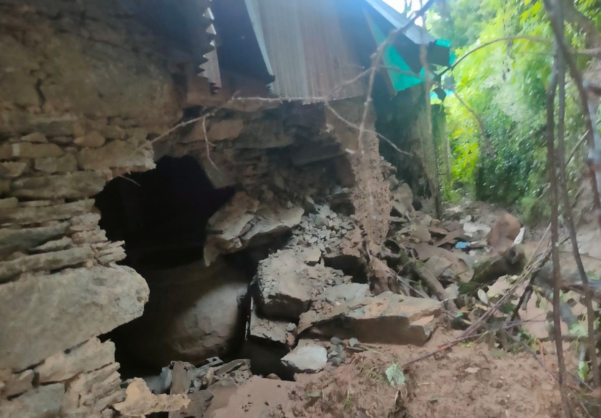 आसमानी आफत से चमोली जिले में जनजीवन अस्त-व्यस्त, नंदानगर में हुआ भारी नुकसान