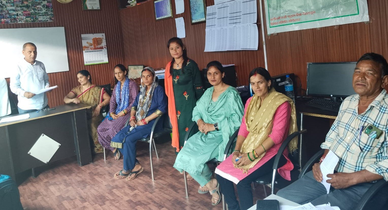 चमोली : जैविक खेती को बढ़ावा देने के लिए समूह के सदस्यों को दिया प्रशिक्षण