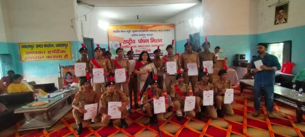 राष्ट्रीय पोषण मिशन के तहत ज्वालापुर इंटर कॉलेज में शुरू हुई दृश्य चित्र प्रदर्शनी