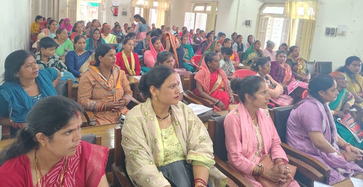 एडवा का जिला सम्मेलन में महिला विरोधी नीति पर बिफरी जनवादी महिला समिति