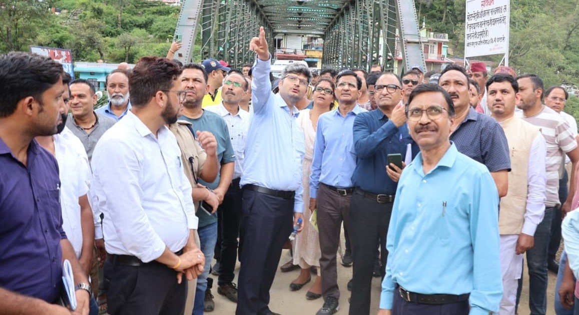 केंद्रीय टीम ने लिया थराली प्रभावित क्षेत्र का जायजा