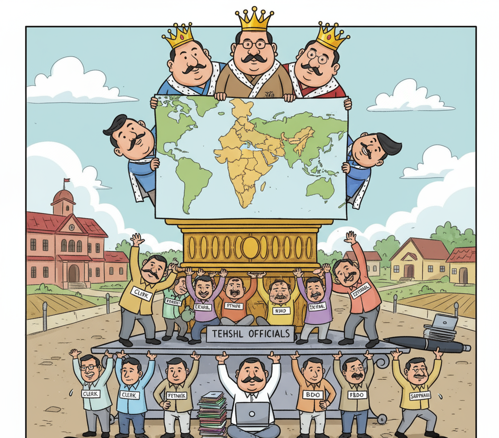 दिग्गज नेताओं की तहसील प्रभारी अधिकारियों के भरोसे