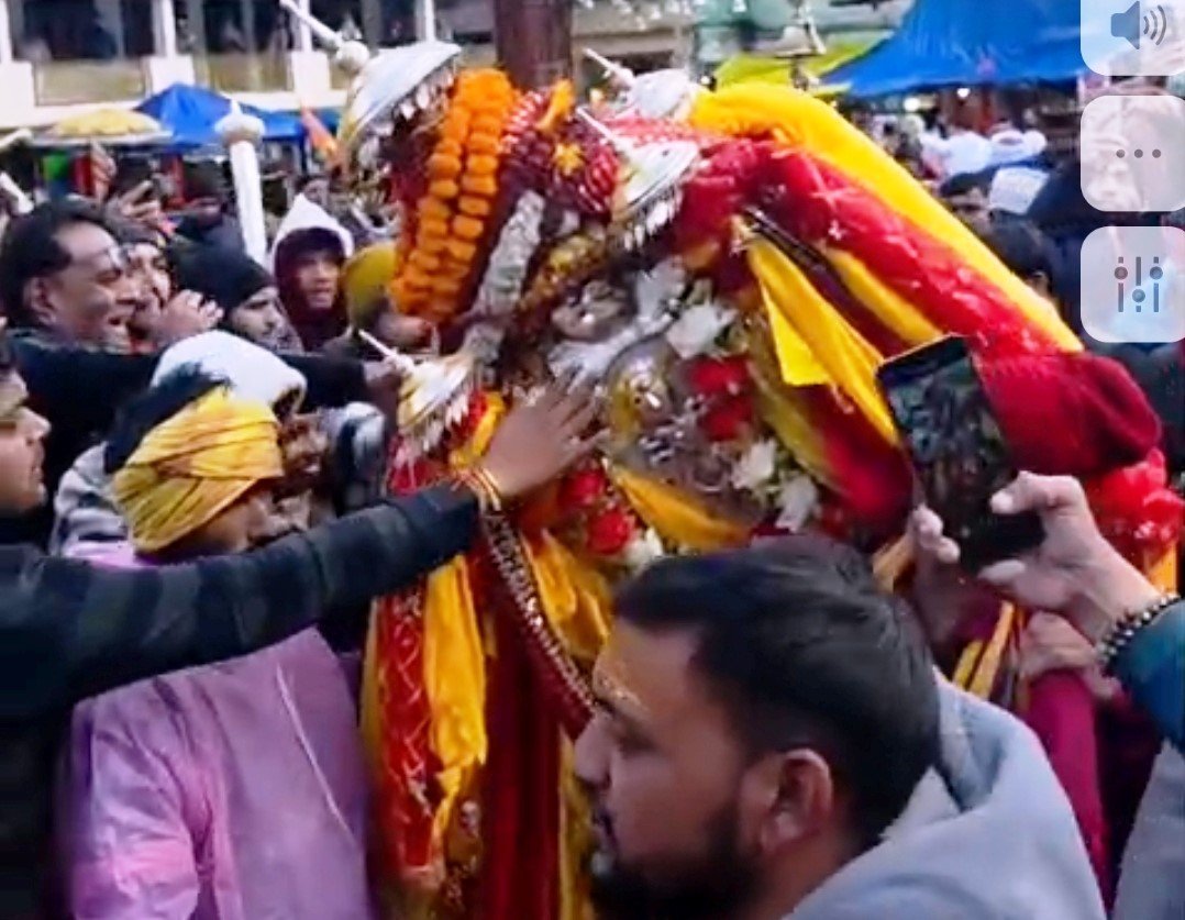 केदारनाथ धाम के प्रवास पर सती शिरोमणि अनसूया देवी