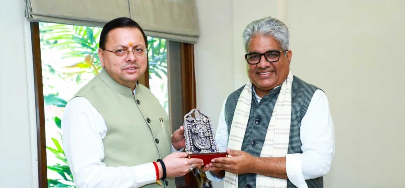 मुख्यमंत्री पुष्कर सिंह धामी ने केंद्रीय मंत्री भूपेंद्र यादव से की भेंट, उत्तराखंड में सात जल विद्युत परियोजनाओं के विकास एवं निर्माण की स्वीकृति हेतु मांगा समर्थन