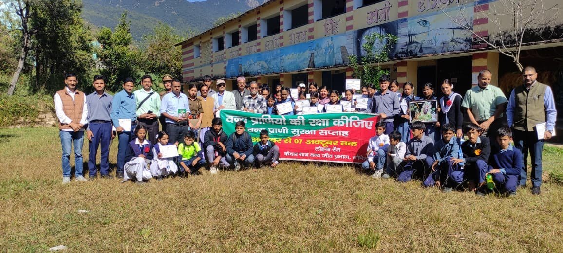 भाषण में नंदासैंण की डिम्पल चौधरी और चित्र कला में मालसी का सूरज रहा प्रथम