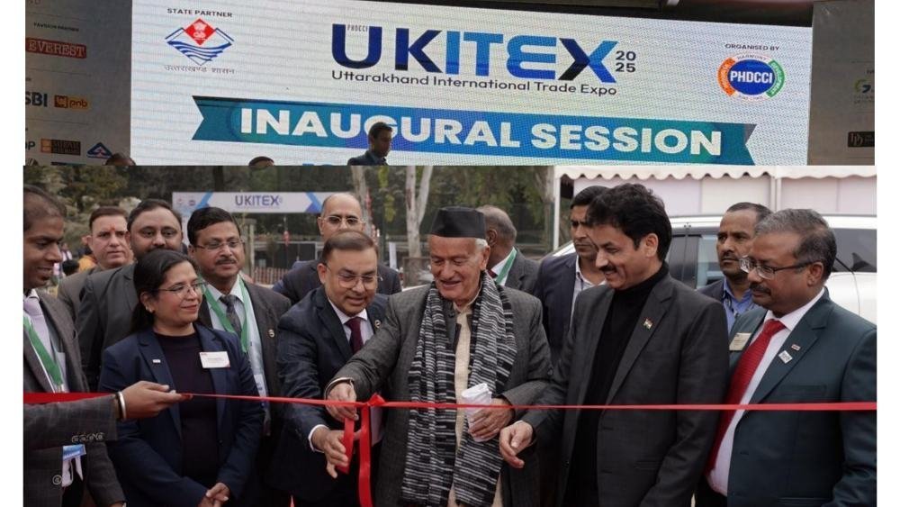 पूर्व मुख्यमंत्री एवं पूर्वराज्यपाल (महाराष्ट्र) भगत सिंह कोश्यारी ने किया उत्तराखंड इंटरनेशनल ट्रेड एक्सपो (UKITEX 2025) का उद्घाटन