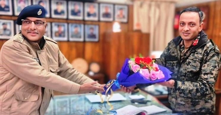 सीमावर्ती इलाकों में सेना के साथ नागरिक सुरक्षा को देंगे बढ़ावा – एसपी सुरजीत पंवार