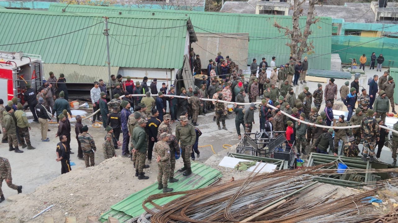 ज्योतिर्मठ : औली रोड स्थित सेना के कैंप में लगी भीषण आग