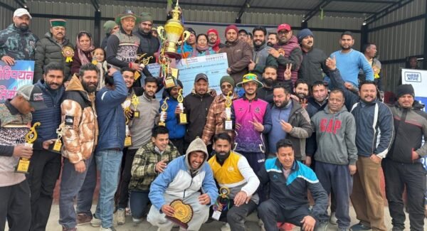 KSP मारवाड़ी ने जीता 5वीं पैंखण्डा चैंपियन ट्रॉफी