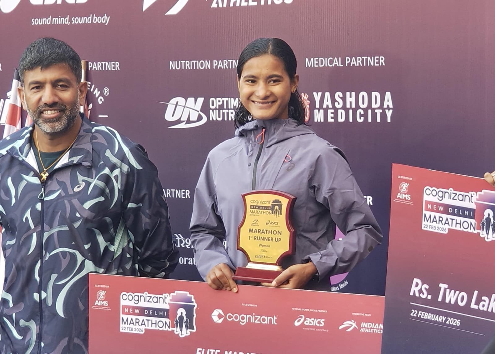 दिल्ली मैराथन में चमोली की ‘फ्लाइंग गर्ल’ भागीरथी बिष्ट ने जीता रजत पदक, उत्तराखंड का गौरव बढ़ाया