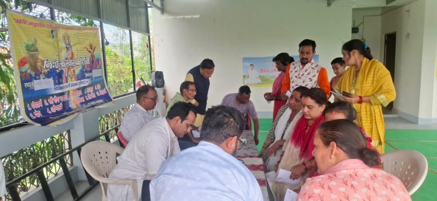 एक दिवसीय निःशुल्क आयुर्वेदिक स्वास्थ्य परामर्श शिविर का सफलतापूर्वक आयोजन