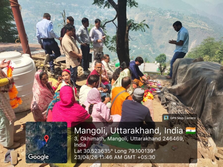 ऊखीमठ में राजकीय पशु चिकित्सालय भवन का शिलान्यास, क्षेत्र को मिलेगी बेहतर पशु चिकित्सा सुविधा