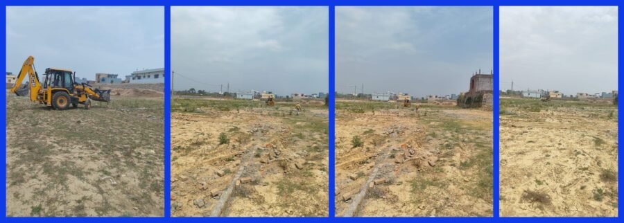 अवैध प्लॉटिंग पर एमडीडीए का सख्त एक्शन, मेहुवाला में 10 बीघा जमीन पर विकसित हो रही अवैध कॉलोनी ध्वस्त