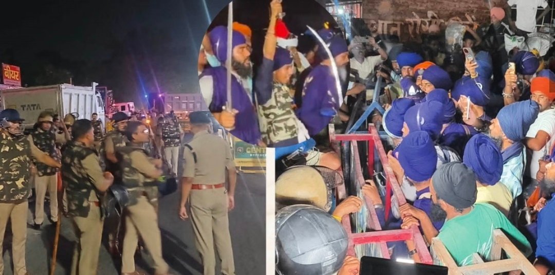 बैरियर तोड़ उत्तराखंड में घुसे निहंग, तलवारें लहराते हुए बढ़े आगे, देहरादून में हाई अलर्ट, पुलिस को भी नहीं मिली लोकेशन