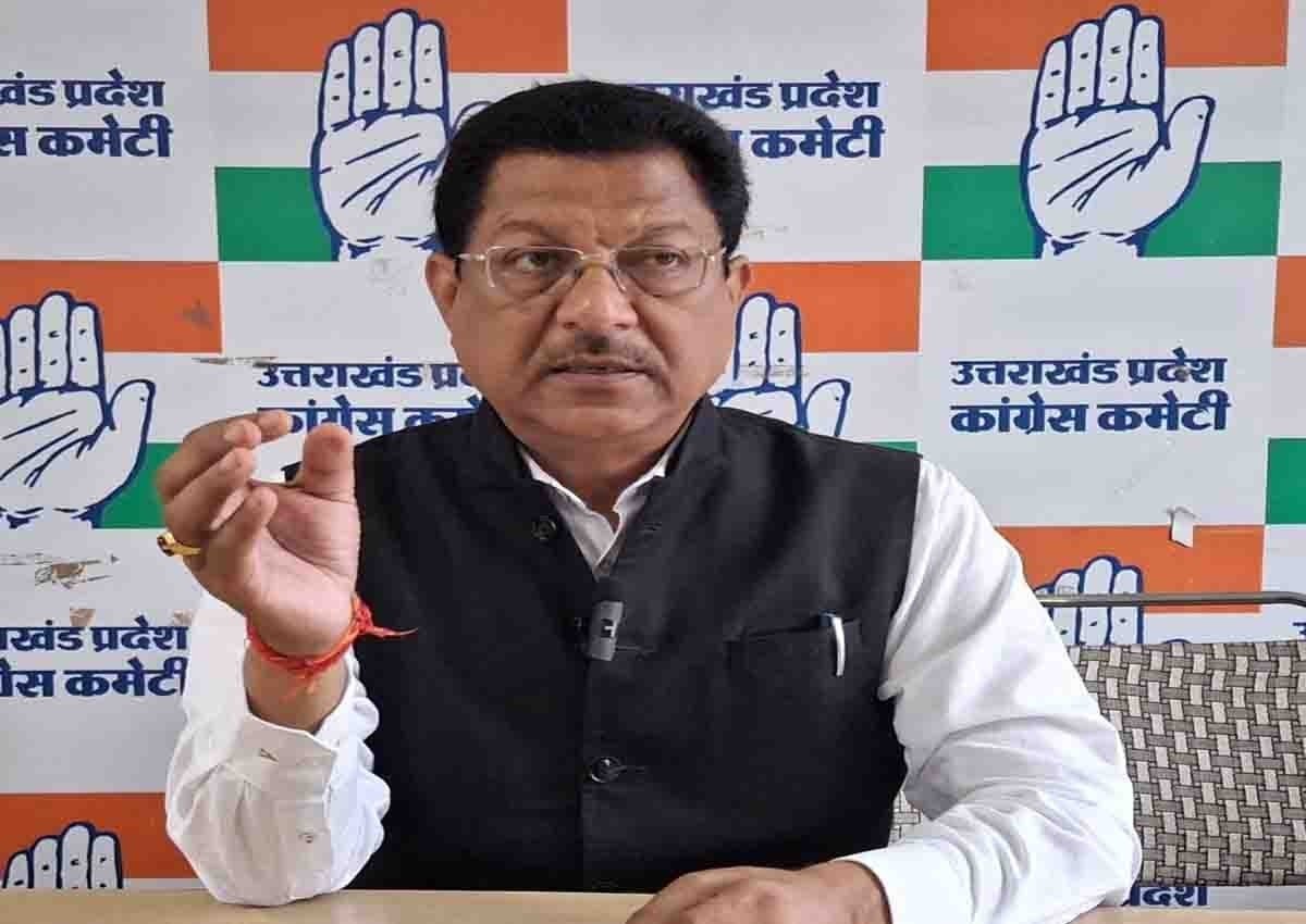 राहुल गांधी के दौरे से भाजपा में घबराहट, अमर्यादित भाषा पर उतर आए नेता – सूर्यकांत धस्माना