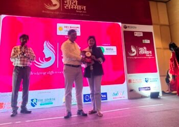 एचटी डिजिटल स्ट्रीम्स लिमिटेड द्वारा शिल्पा भट्ट को उत्कृष्ट उद्यमिता के लिए “नारी सम्मान” से किया सम्मानित
