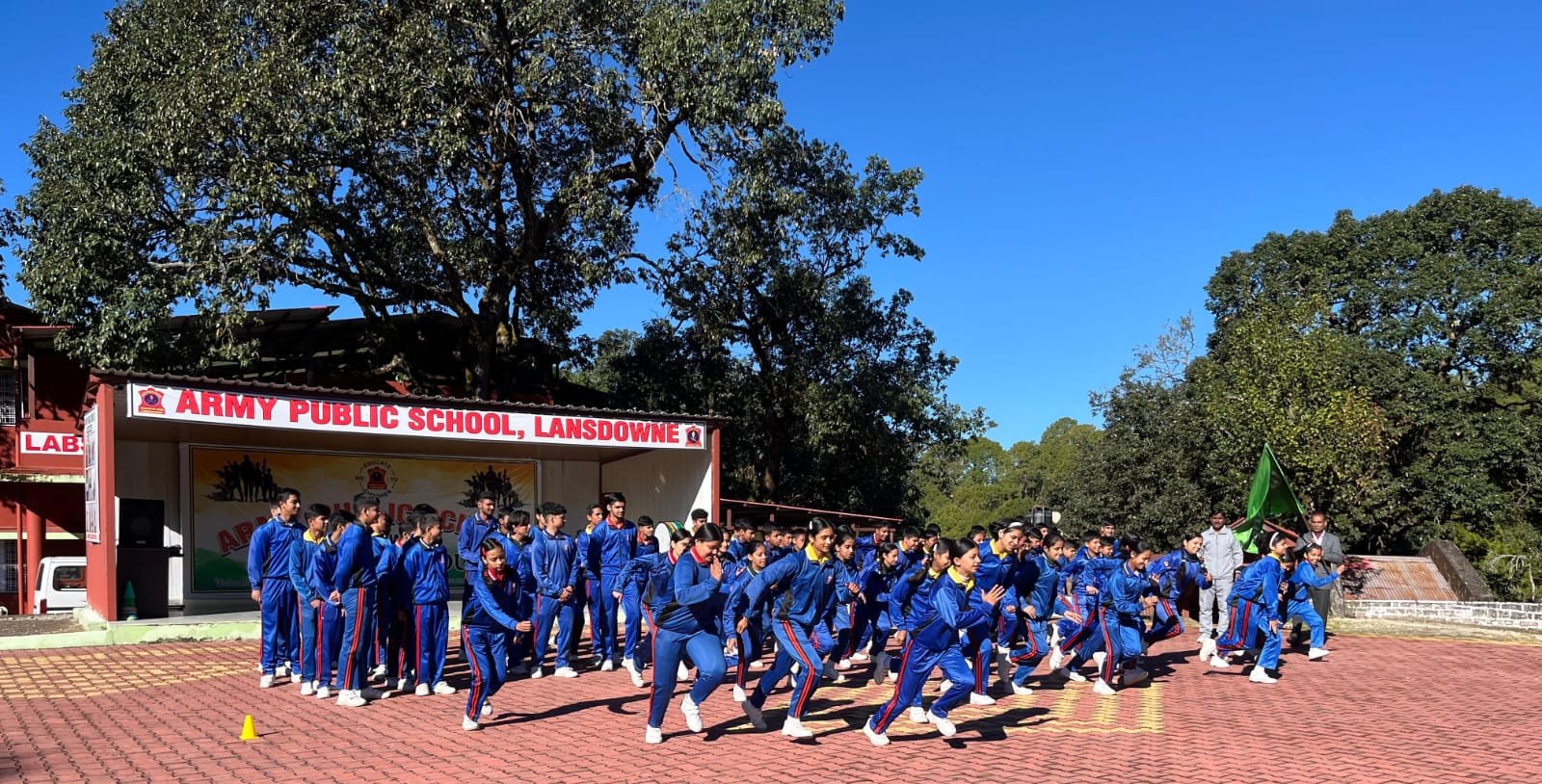 आर्मी पब्लिक स्कूल लैंसडाउन में राष्ट्रीय एकता दिवस पर ‘रन फॉर यूनिटी’ का आयोजन